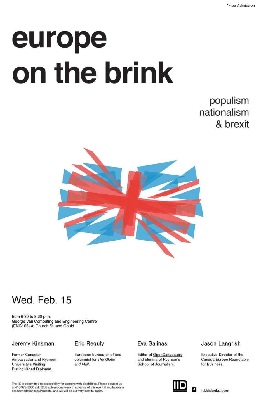 Europe on the Brink: Populism, Nationalism & Brexit – Wednesday, February 15th, 2017