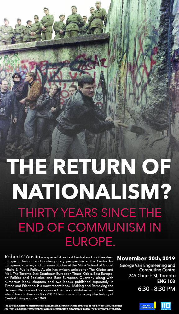 The Return of Nationalism? Thirty Years Since the End of Communism in Europe