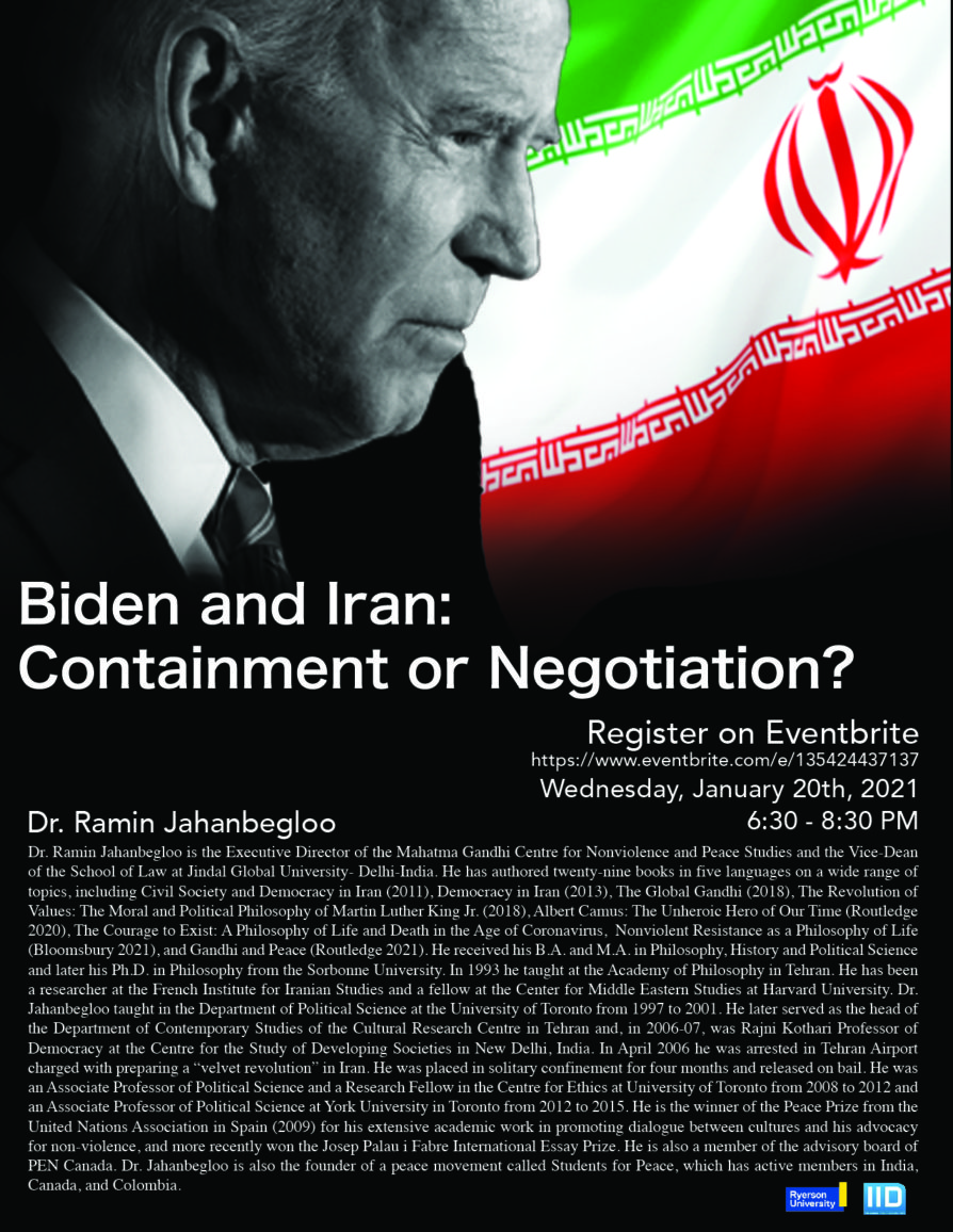 Biden and Iran: Containment or Negotiation?