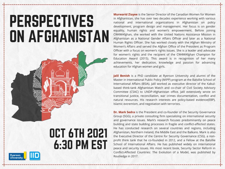 Perspectives on Afghanistan