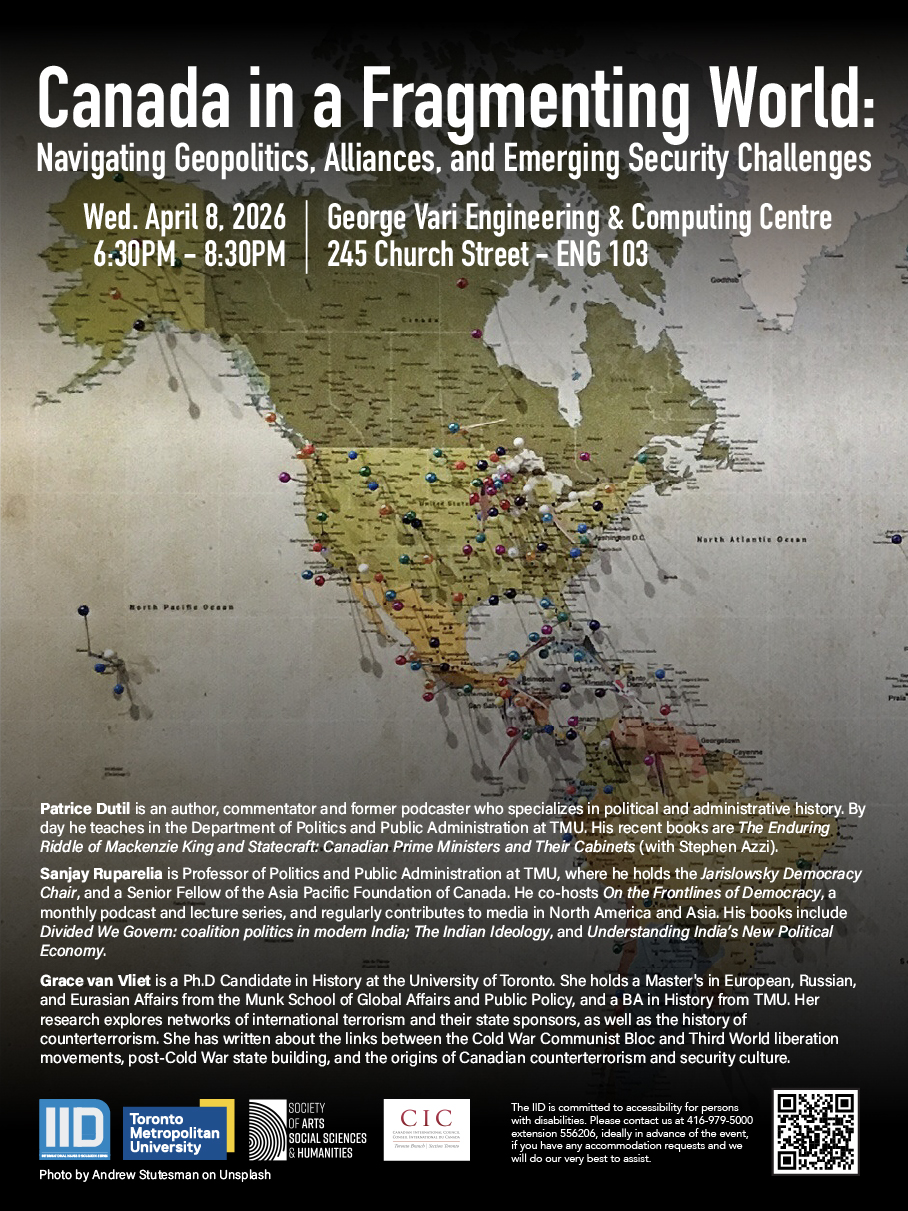 Canada in a Fragmenting World: Navigating Geopolitics, Alliances, and Emerging Security Challenges
